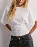 T-shirt femme manches chauve-souris - vue de dos