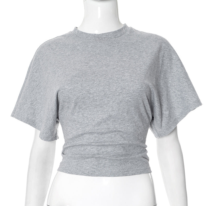 T-shirt femme manches chauve-souris - vue d'ensemble