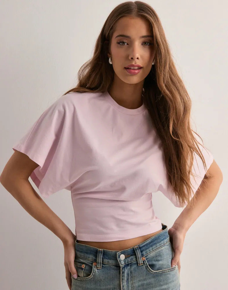 T-shirt femme manches chauve-souris - coloris disponibles