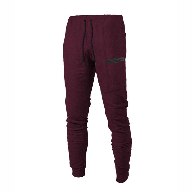 Jogger Cargo Fitness Homme - zoom matière coton