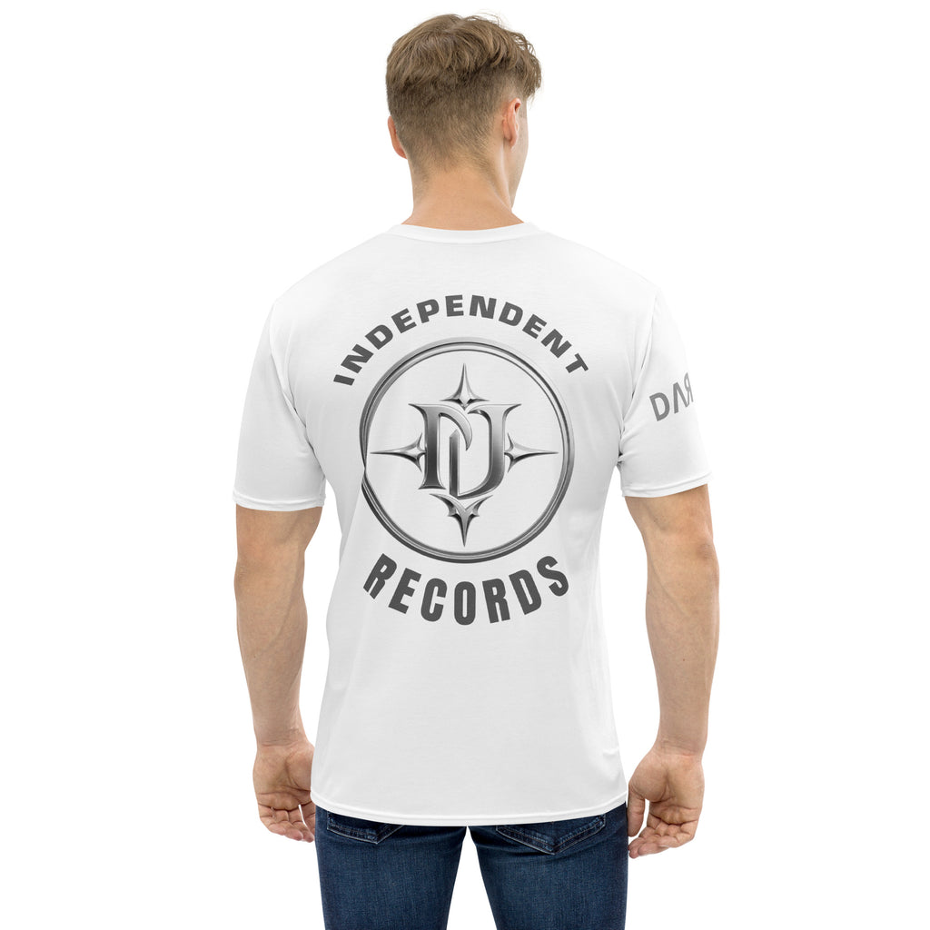 T-shirt Homme Col Rond blanc - gros plan vue de dos