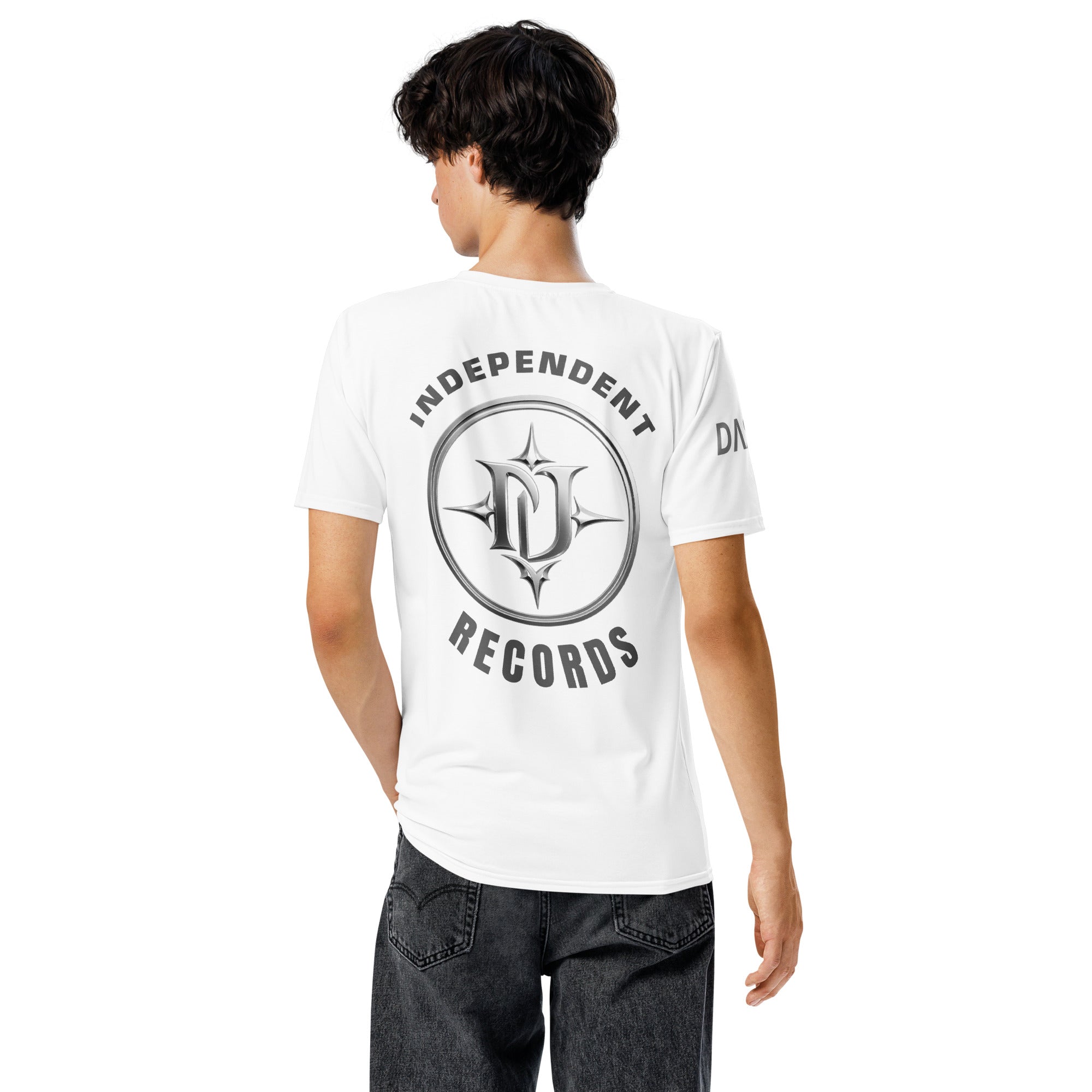 T-shirt Homme Col Rond blanc - vue de dos