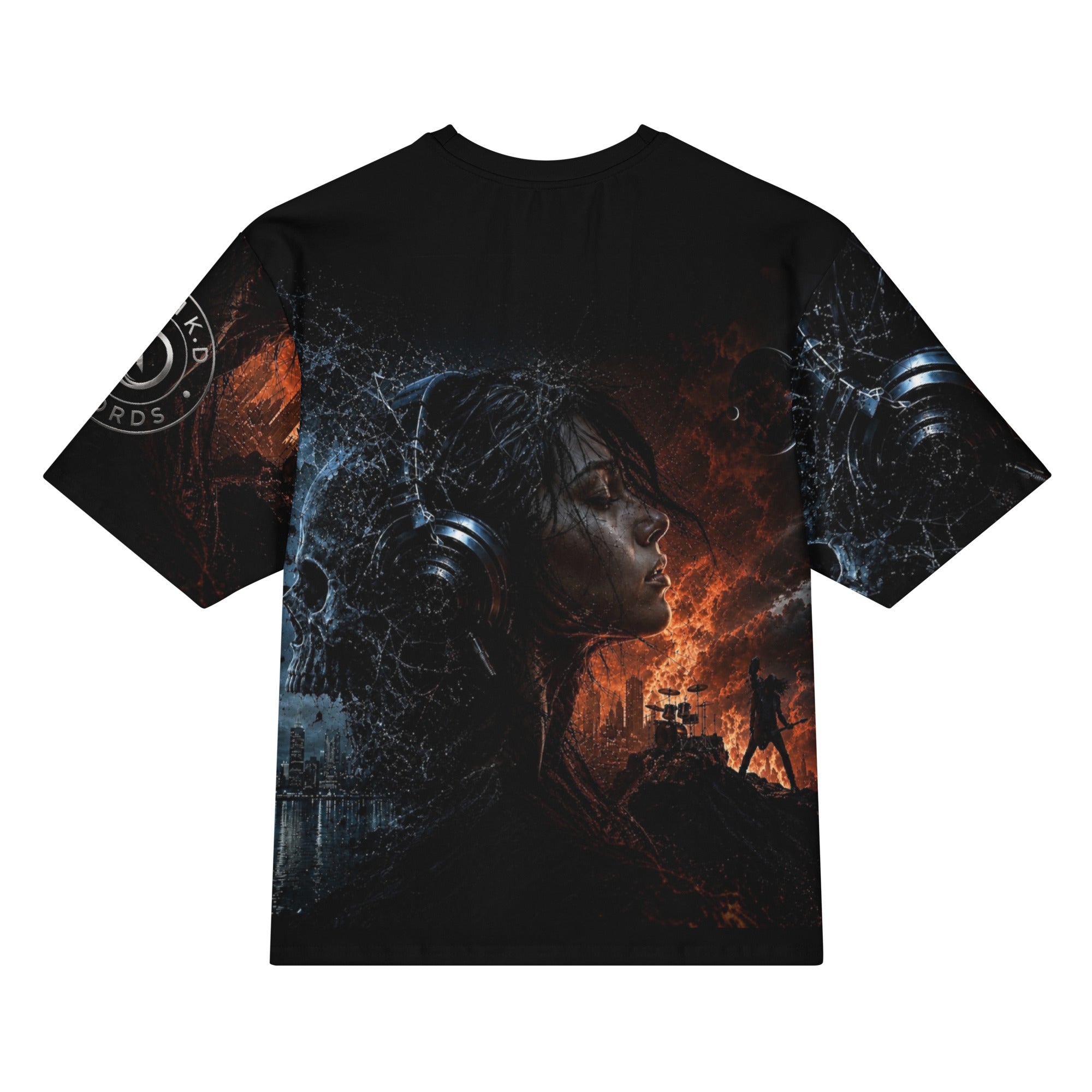 T-shirt Dark. D Echoes Of Us, merch officiel électro DΛЯK.D STORE