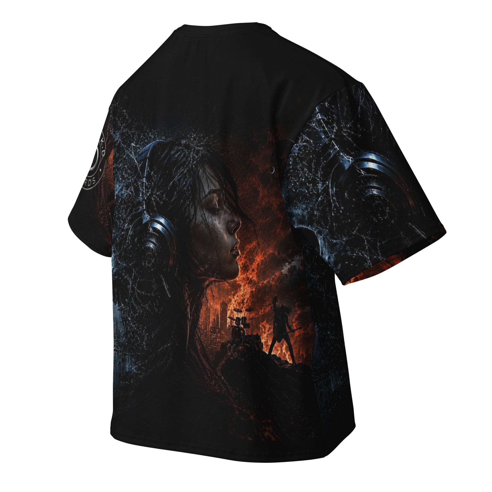 T-shirt Dark. D Echoes Of Us, merch officiel électro DΛЯK.D STORE