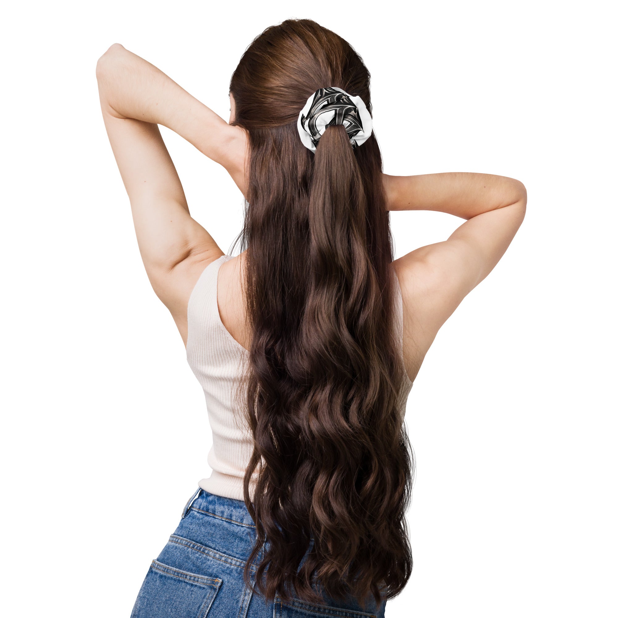 Chouchou Cheveux Recyclé Dark. D, merch officiel électro DΛЯK.D STORE