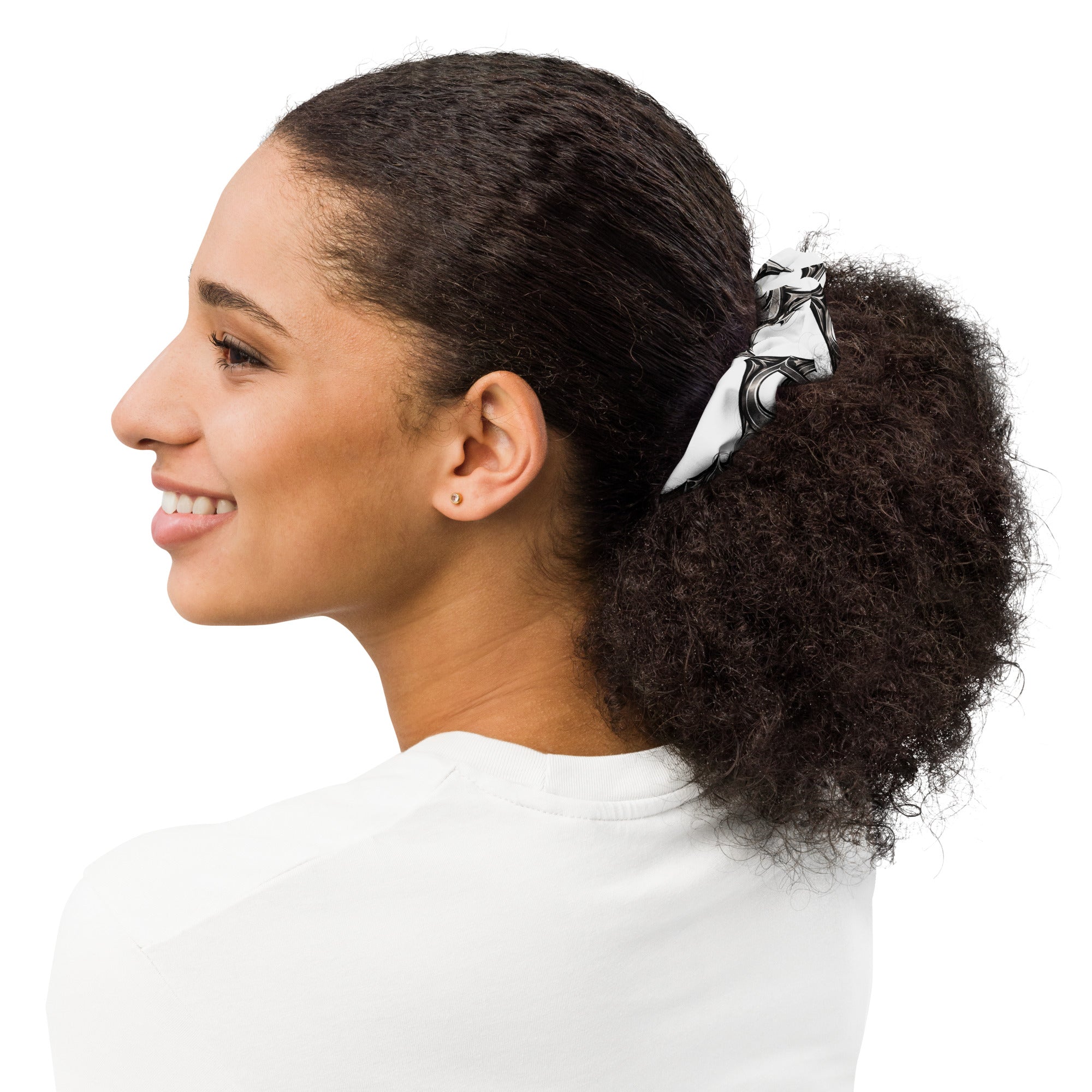 Chouchou Cheveux Recyclé Dark. D, merch officiel électro DΛЯK.D STORE