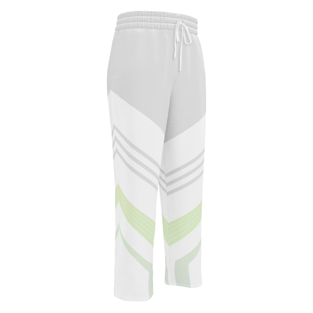 Jogger Large Unisexe imprimé rétro 90's - vue de face rapprochée