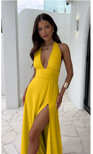 Vue rapprochée de la taille haute de la robe été