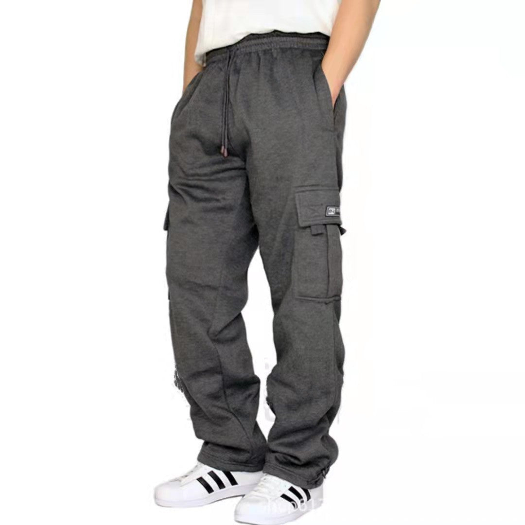 Jogger Sport Homme Grande Taille - détail taille élastique et cordon