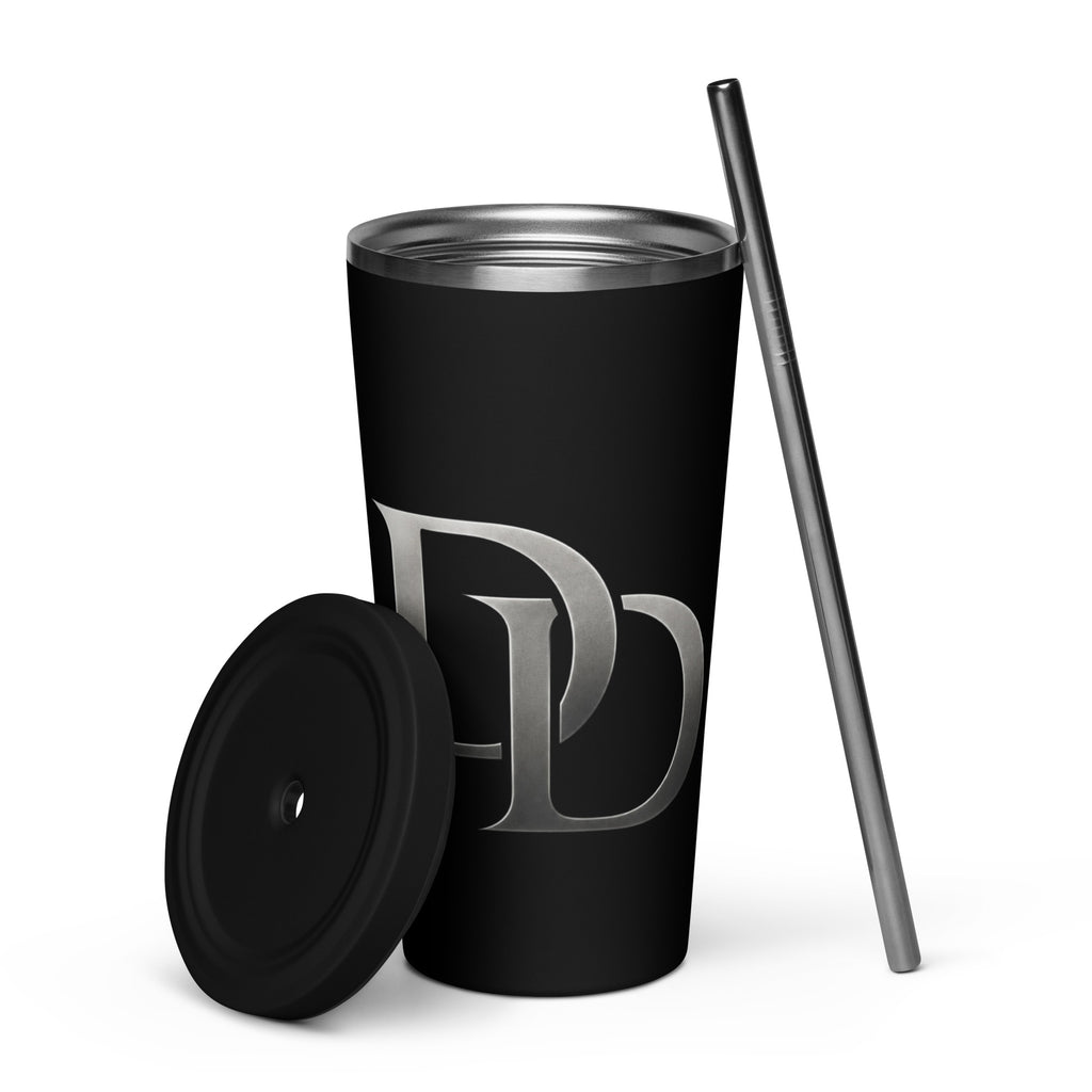 Gourde Isotherme Dark. D, accessoire officiel merch électro DΛЯK.D STORE