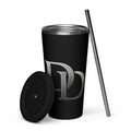 Gourde Isotherme Dark. D, accessoire officiel merch électro DΛЯK.D STORE