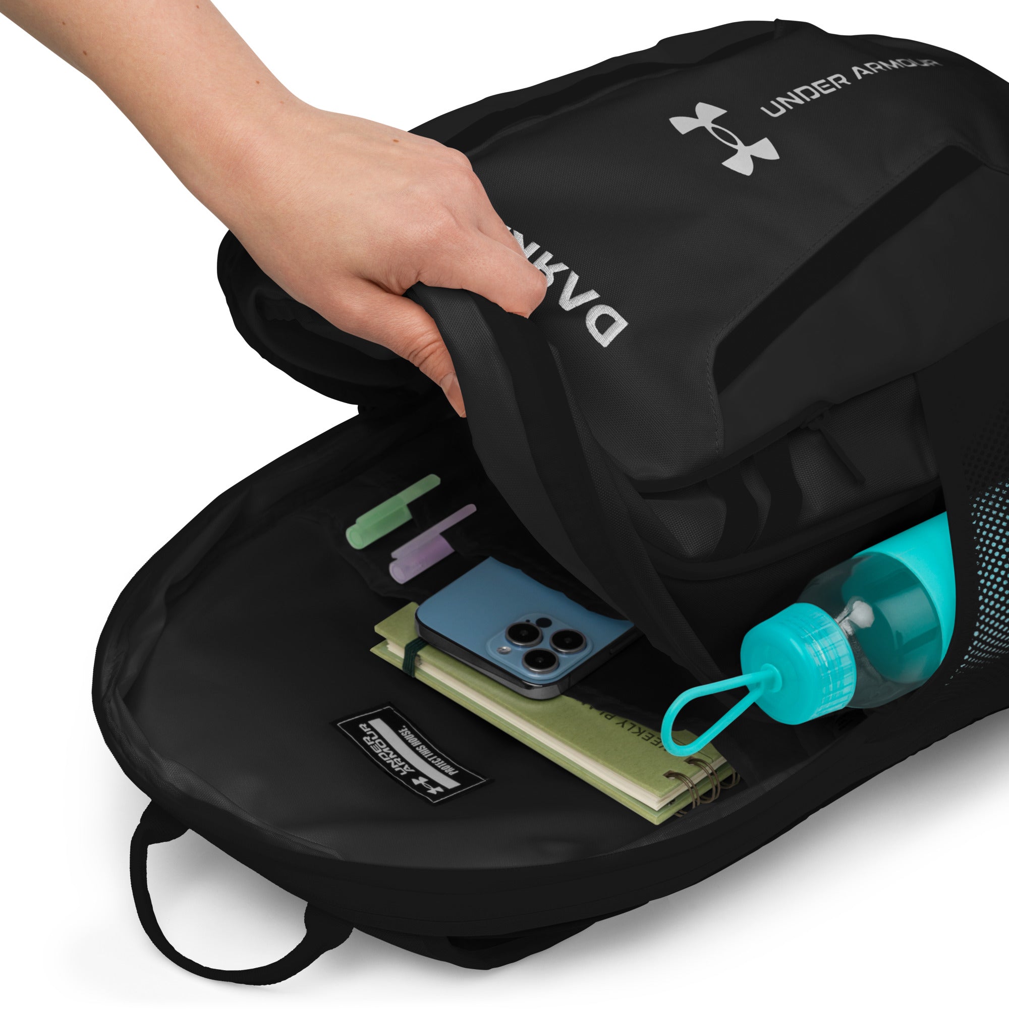 Sac à dos Under Armour noir - détails