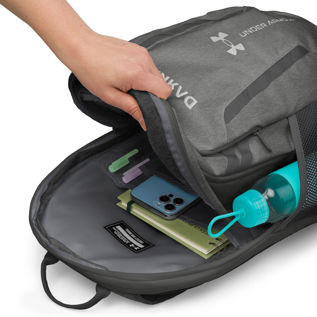 Sac à dos Under Armour gris Castlerock - détails