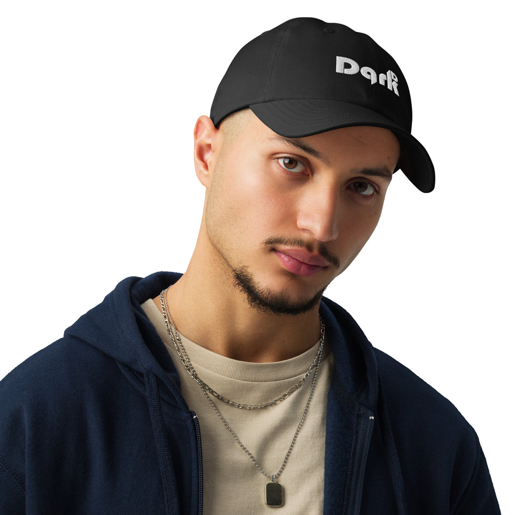 Casquette Dark. D, accessoire officiel merch électro DΛЯK.D STORE