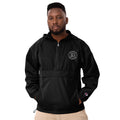 Veste Packable Champion Brodée DARK.D STORE, coloris Black, vue de face