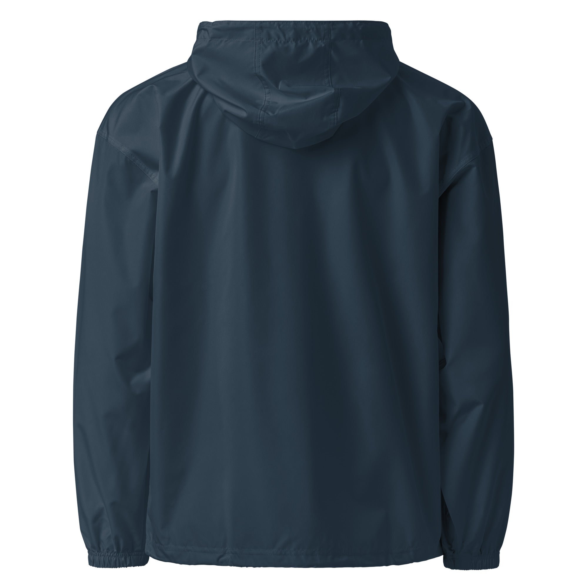 Veste Packable Champion Brodée DARK.D STORE, coloris Navy, vue de dos