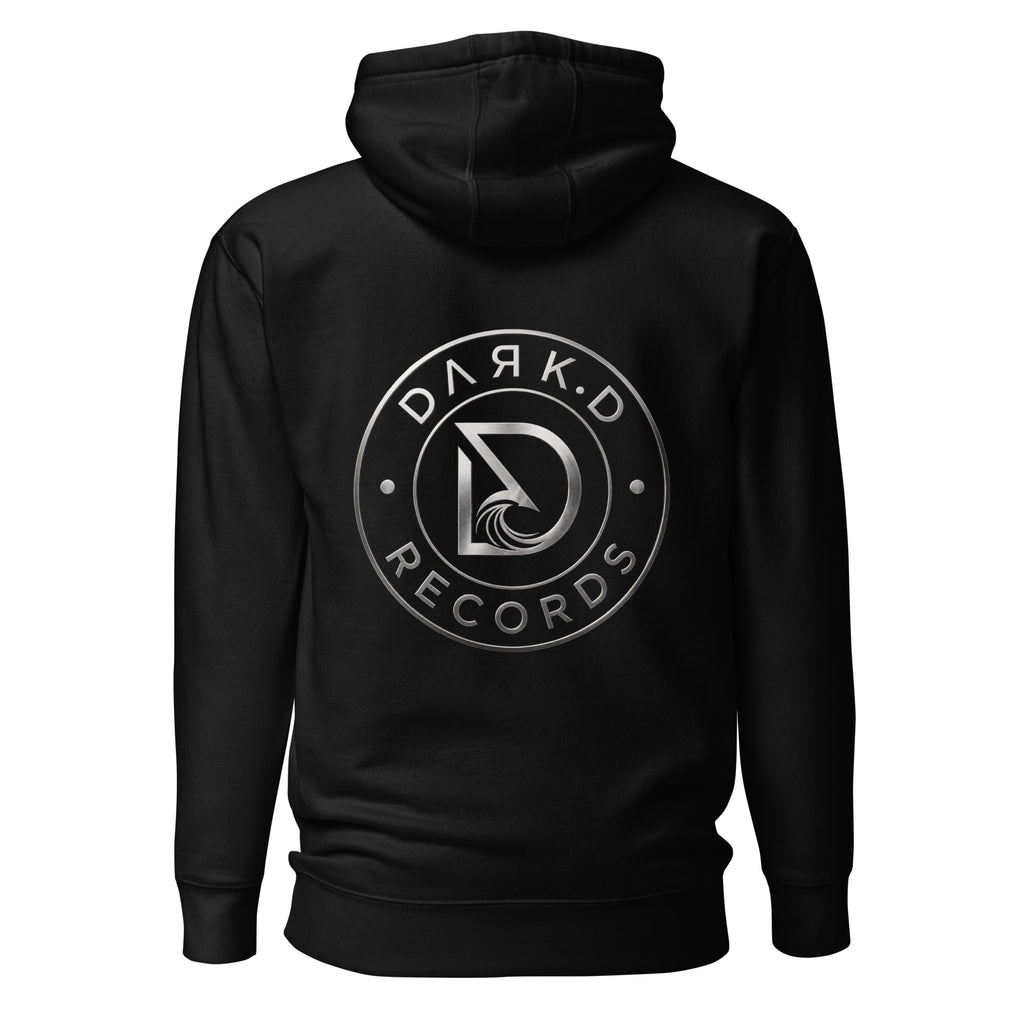Hoodie Dark. D — One Way, No Turning Back, merch officiel électro DΛЯK.D STORE