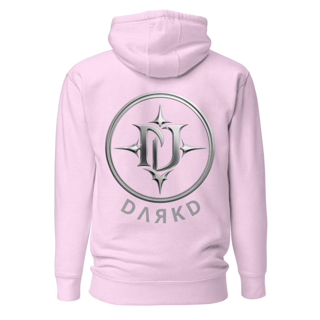 Hoodie Premium Unisexe Dark. D lavande - vue de dos