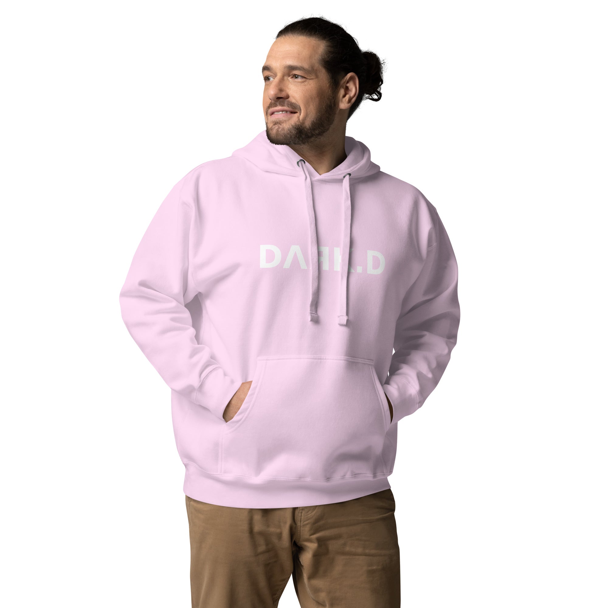 Hoodie Premium Unisexe Dark. D lavande - vue de face