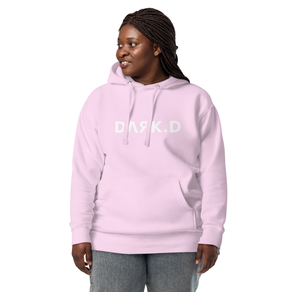 Hoodie Premium Unisexe Dark. D lavande - vue de face