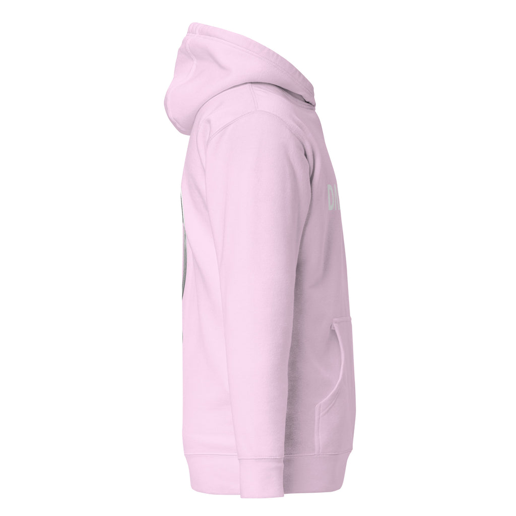 Hoodie Premium Unisexe Dark. D lavande - vue de profil droit