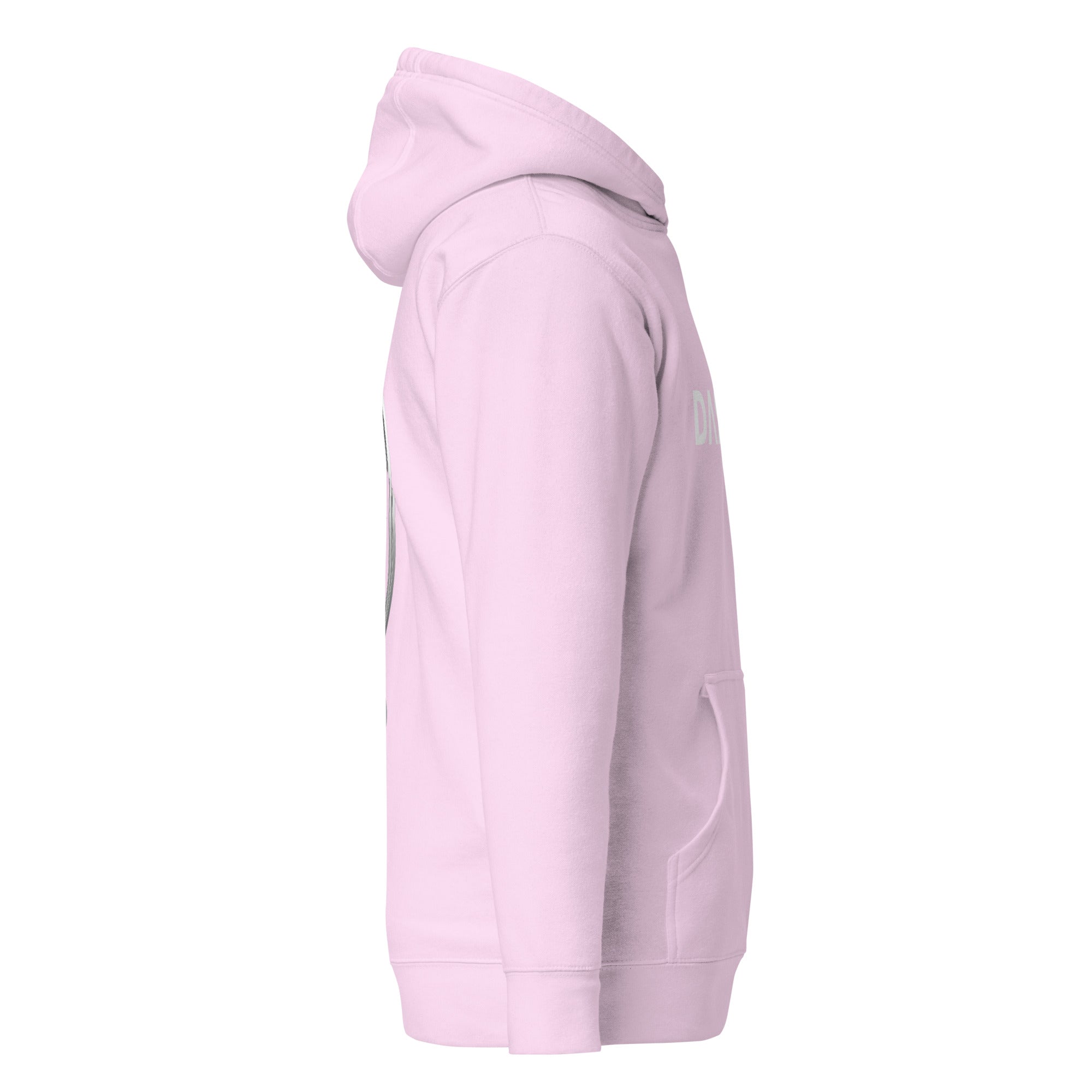 Hoodie Premium Unisexe Dark. D lavande - vue de profil droit