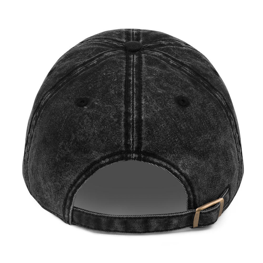 Casquette Vintage Coton Twill DARK.D STORE, vue de dos