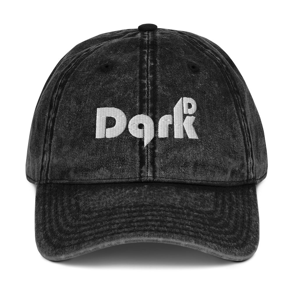 Casquette Vintage Coton Twill DARK.D STORE, vue de face